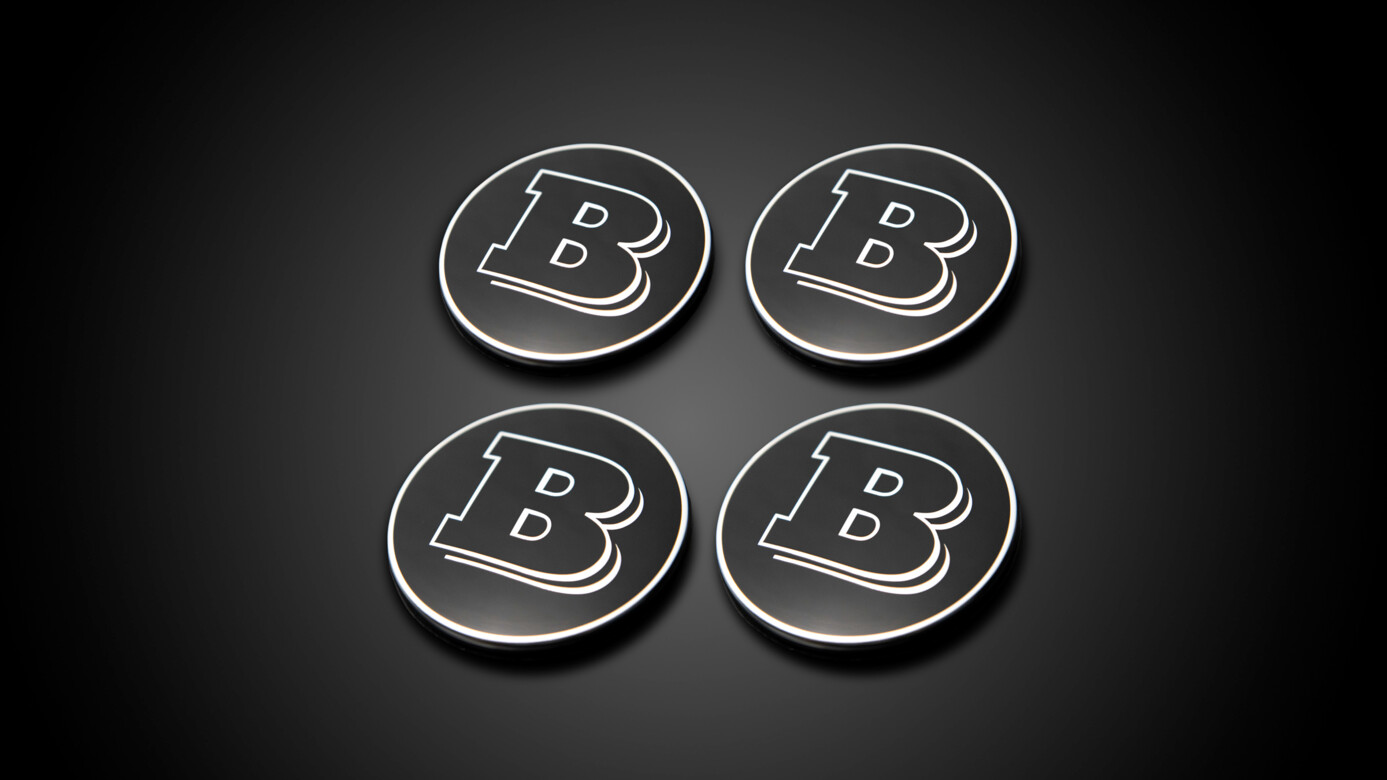 BRABUS Floating Hub Caps Ø 75