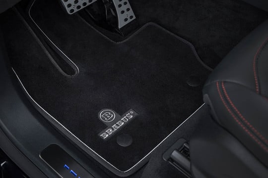 Velour floor mats