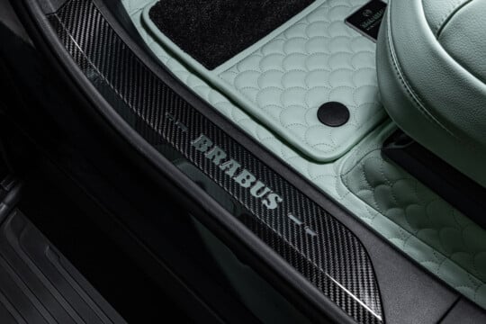 Carbon scuff plates